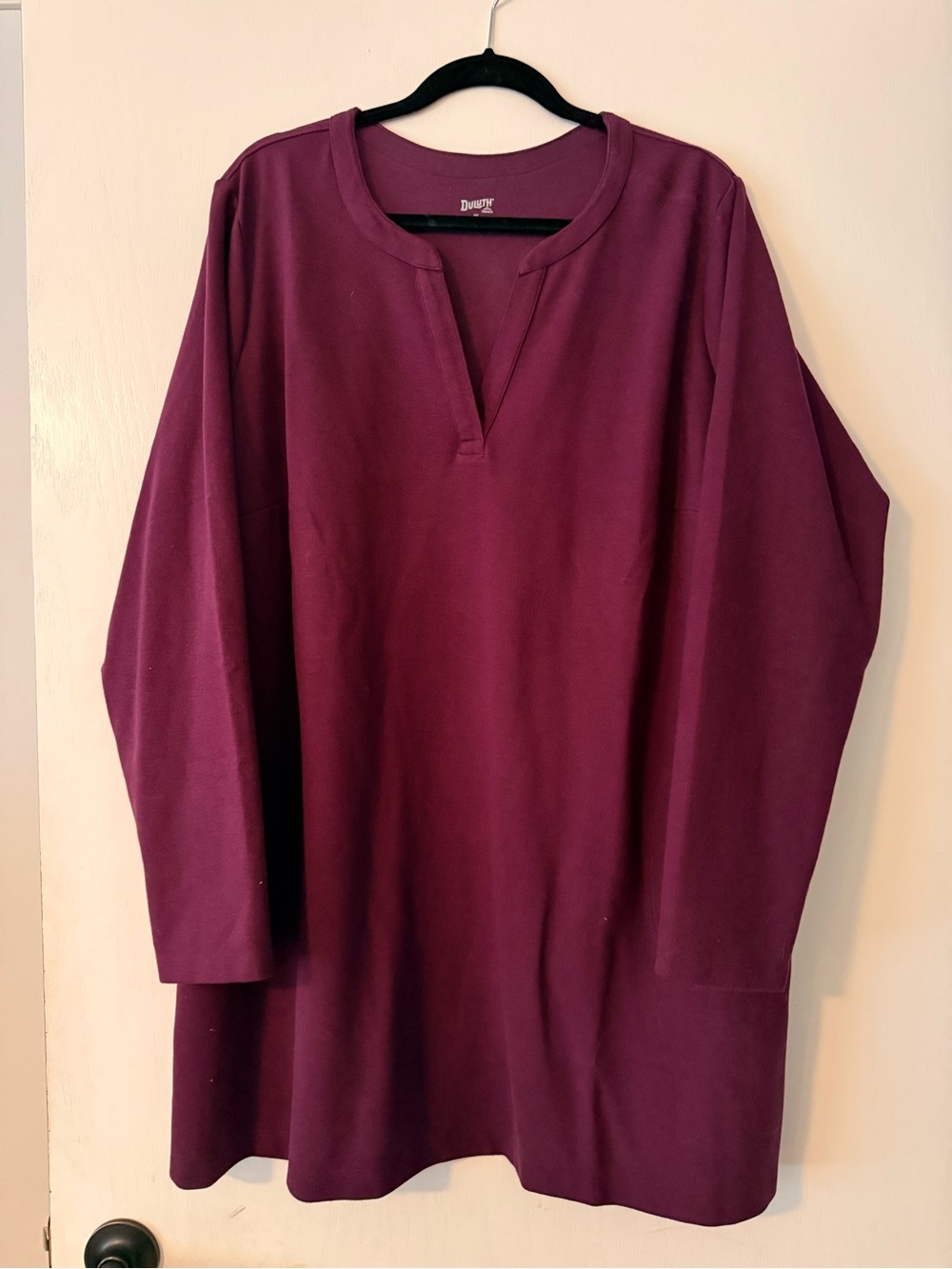 Duluth Trading long sleeve Ponte Pro Tunic